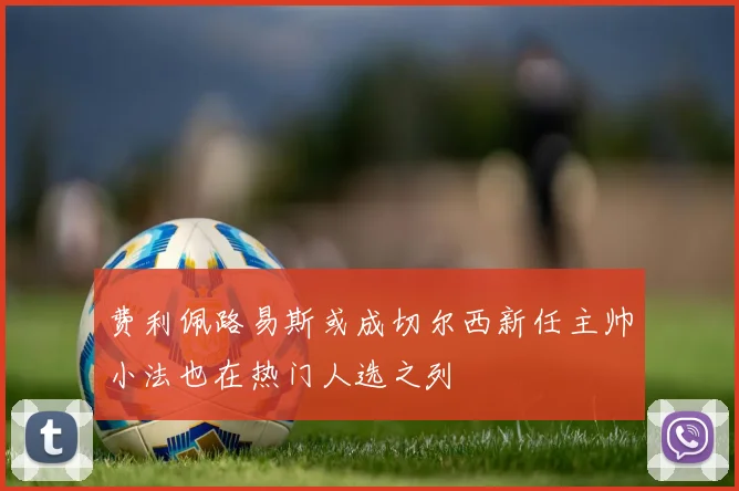 费利佩路易斯或成切尔西新任主帅小法也在热门人选之列